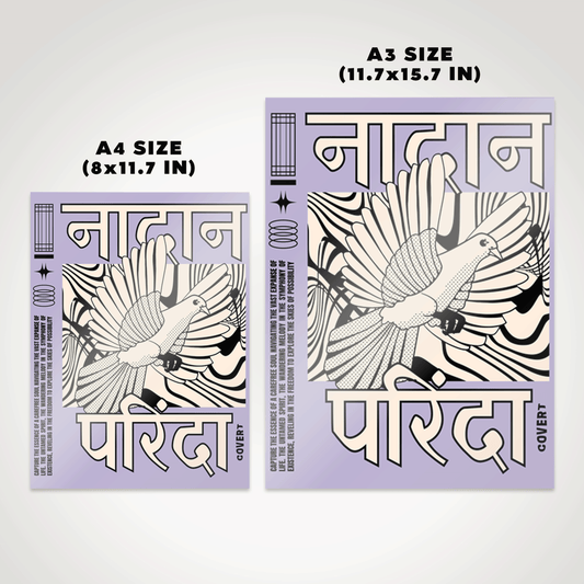 'Nadaan Parinda' Metal Poster - Covert