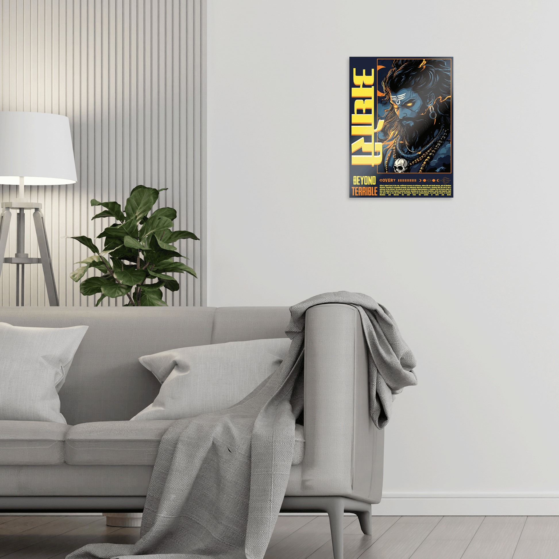 Aghori: Beyond Terrible Metal Poster Covert