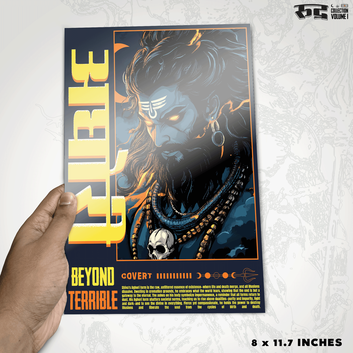 Aghori: Beyond Terrible Metal Poster Covert