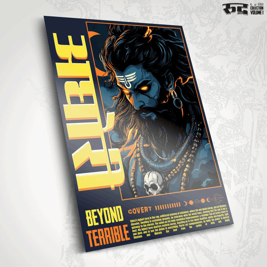 Aghori: Beyond Terrible Metal Poster Covert