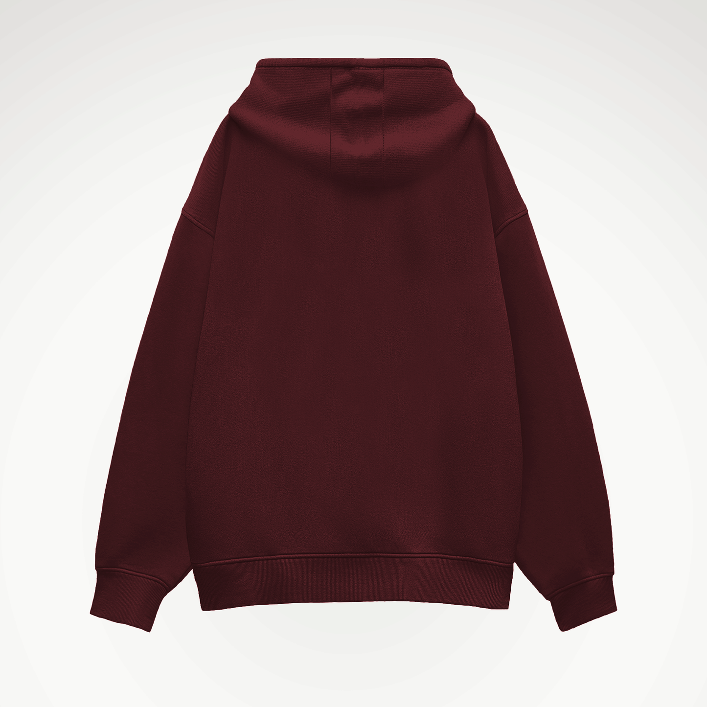 Basics Hoodie - Maroon Covert