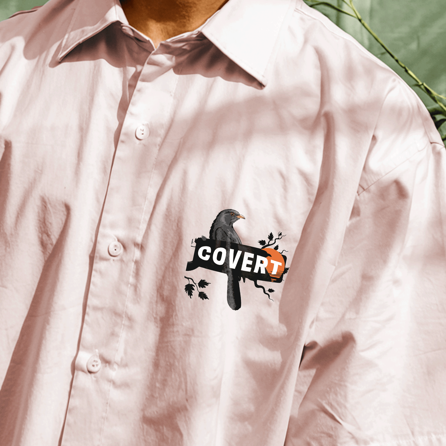 Koyal Oversized Shirt Covert