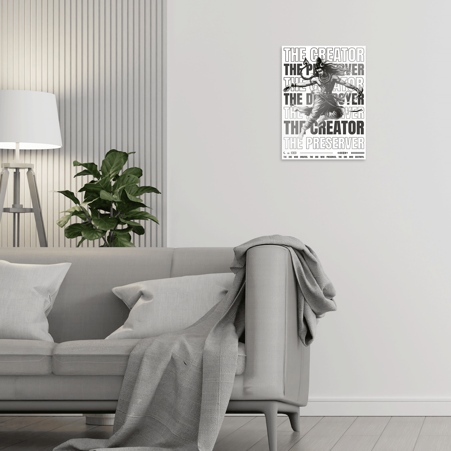 The Cosmic Dancer Metal Poster Covert