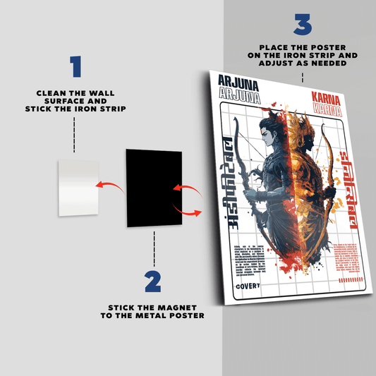 The Mighty Archers Metal Poster Covert