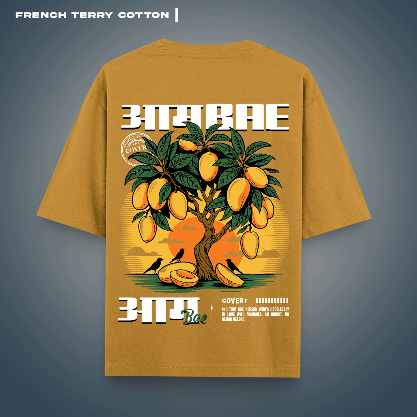 AamBae Oversized T-shirt Covert