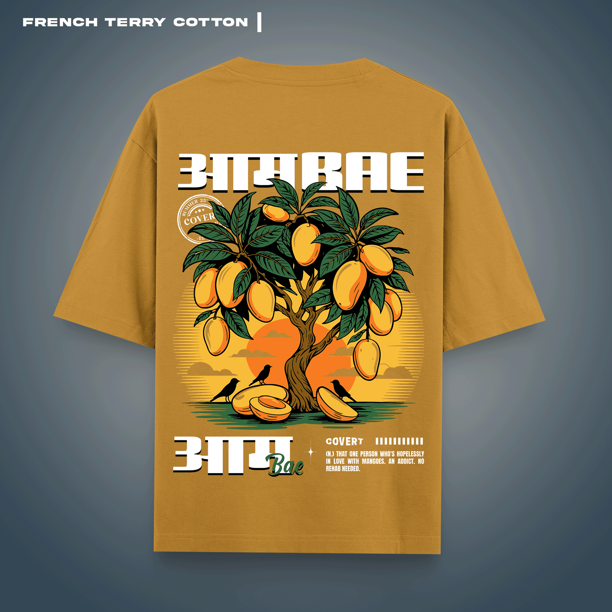 AamBae Oversized T-shirt Covert