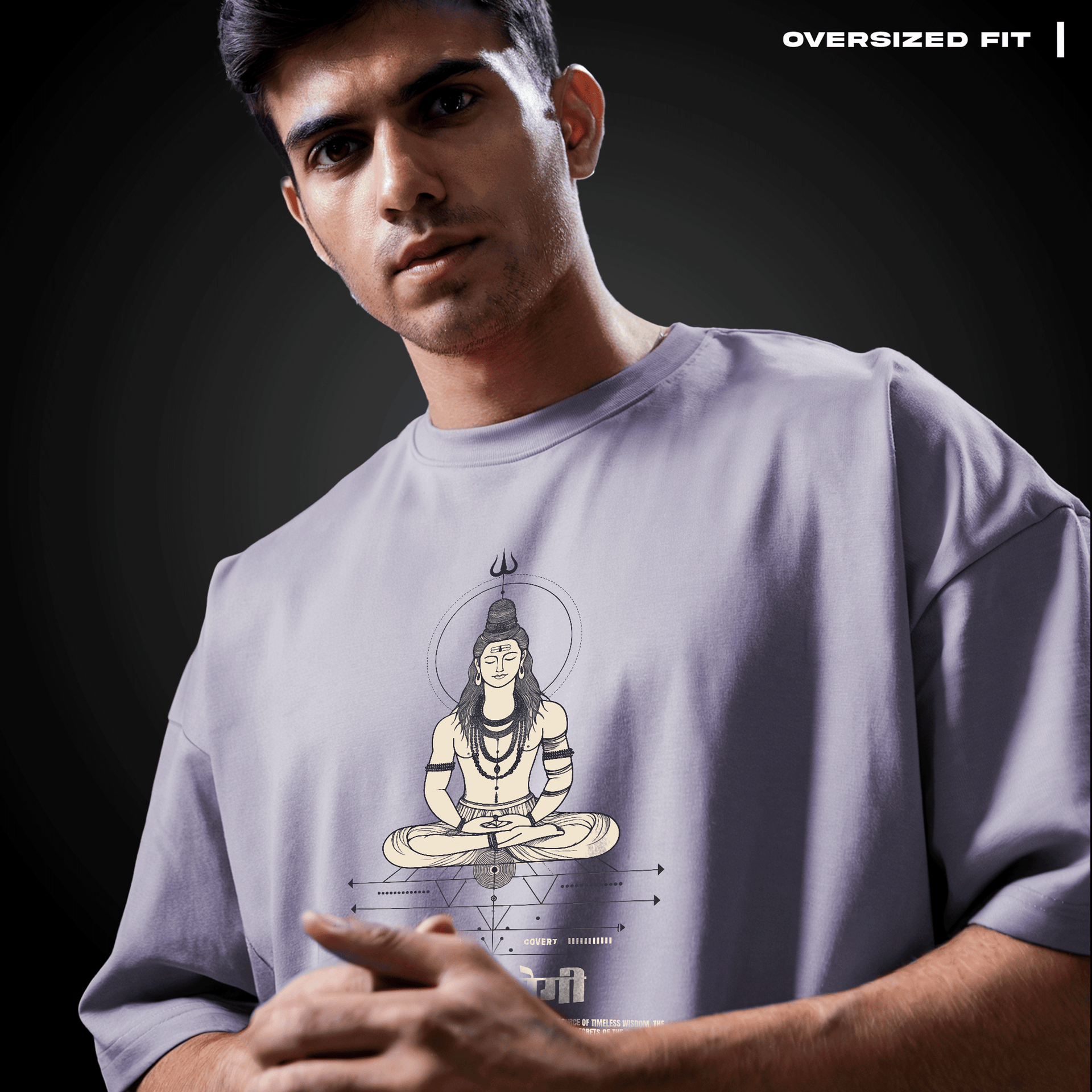 Adiyogi: The First Yogi Oversized T-Shirt – Covert