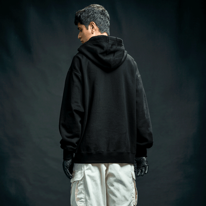 Basics Hoodie - Black Covert