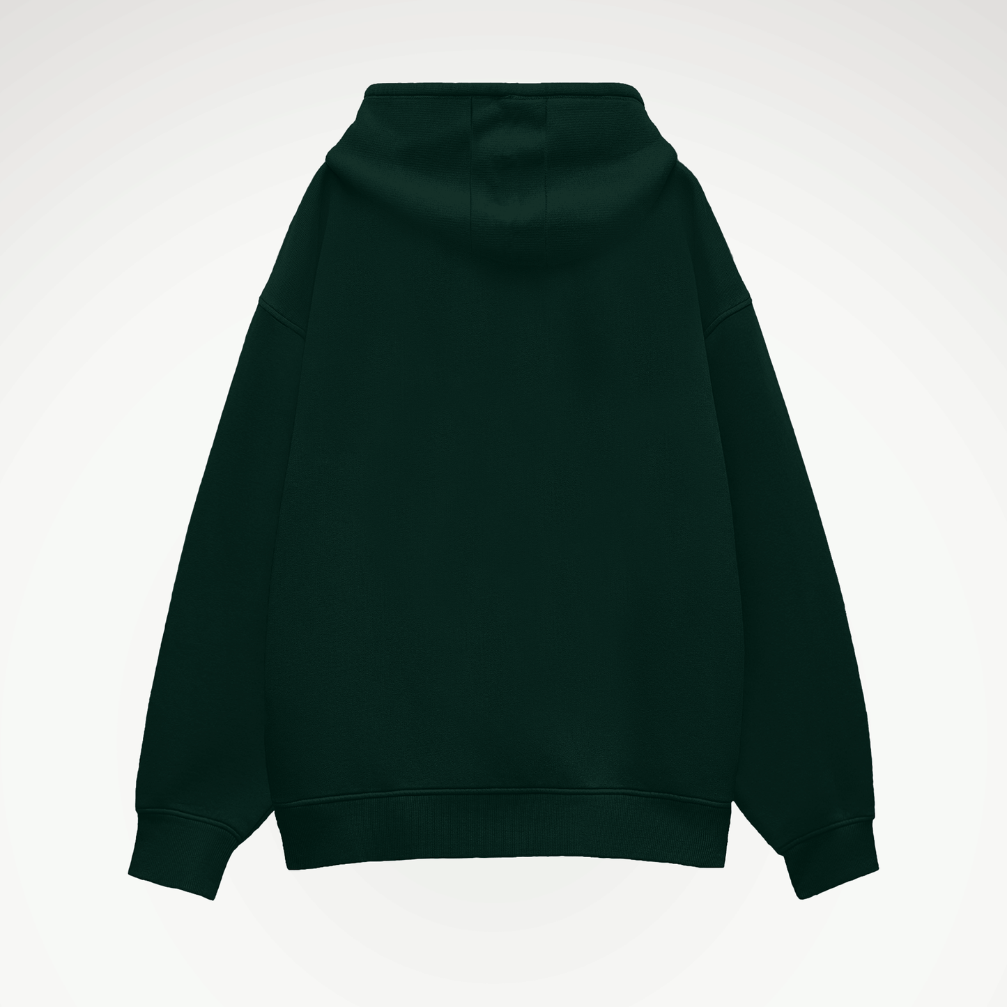 Basics Hoodie - Bottle Green Covert
