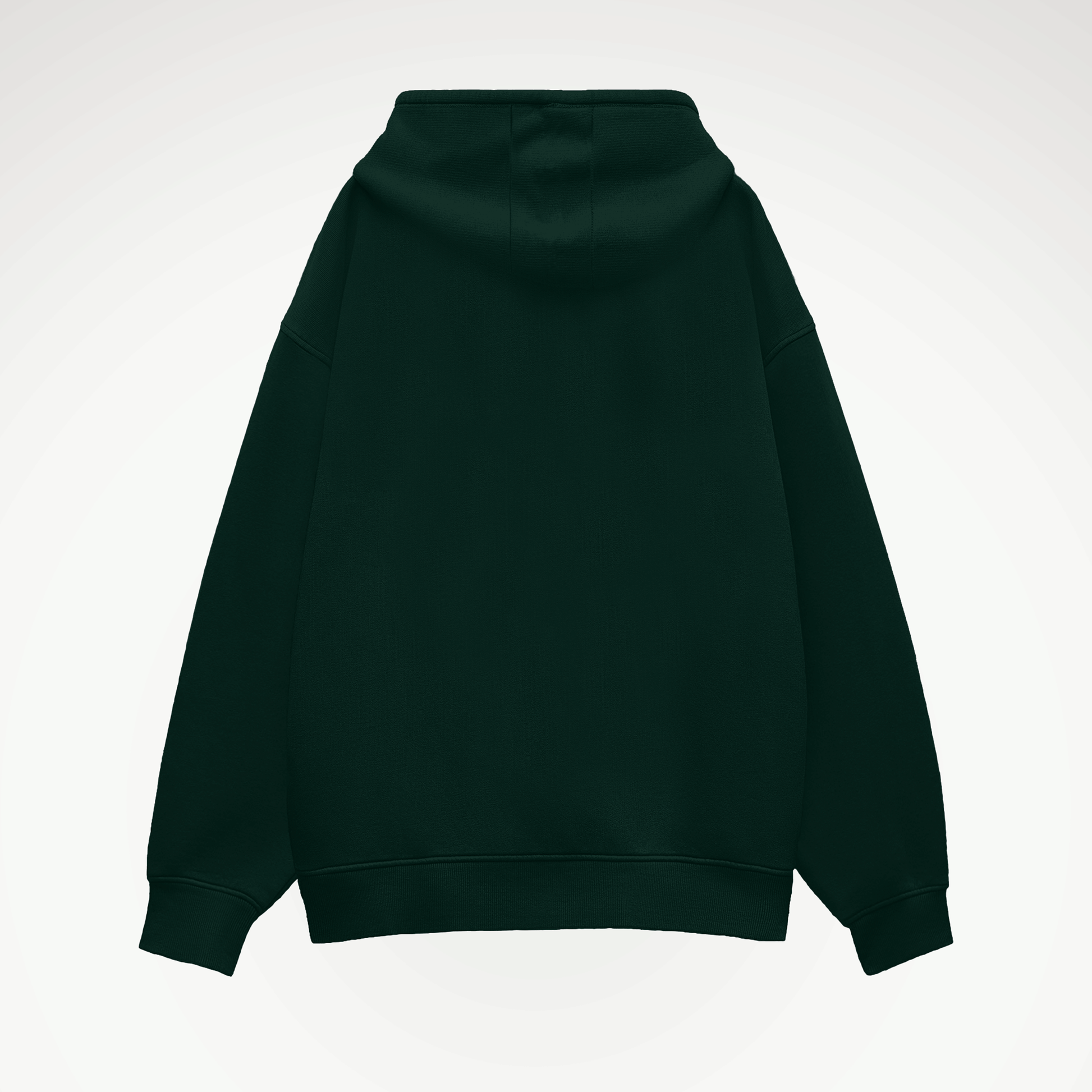 Basics Hoodie - Bottle Green Covert