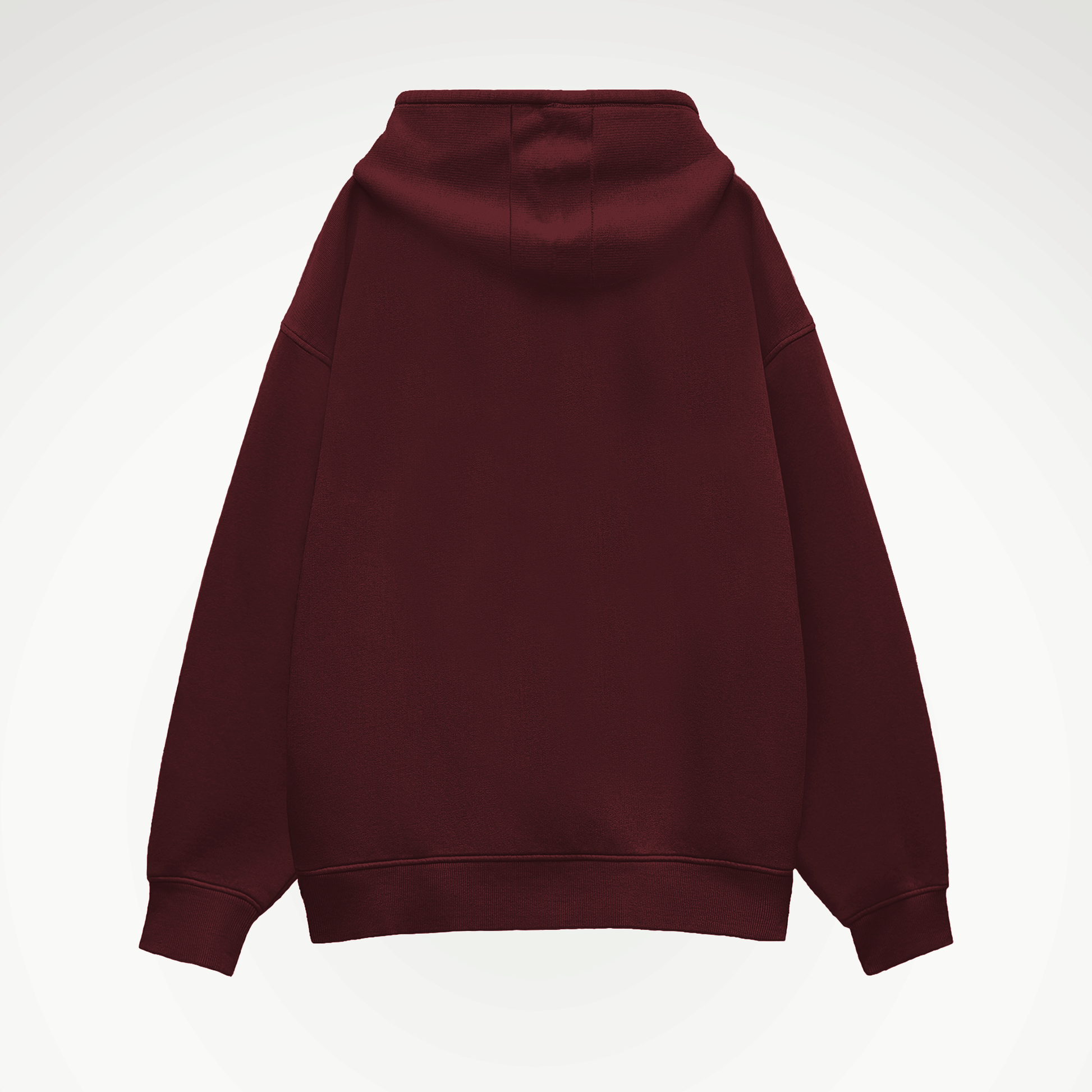 Basics Hoodie - Maroon Covert