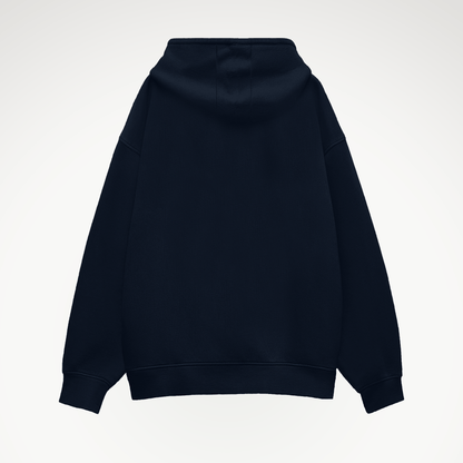 Basics Hoodie - Navy Blue Covert