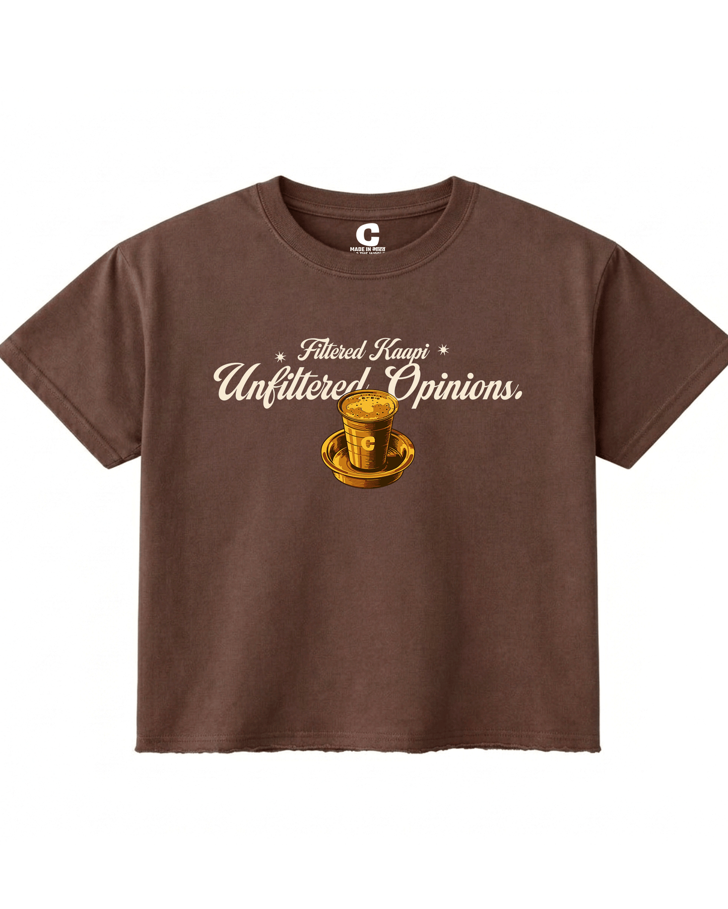 Filter Kaapi: Unfiltered Opinions T-shirt