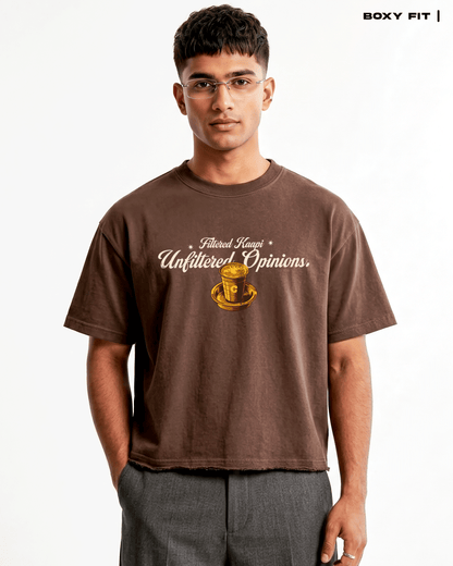 Filter Kaapi: Unfiltered Opinions T-shirt
