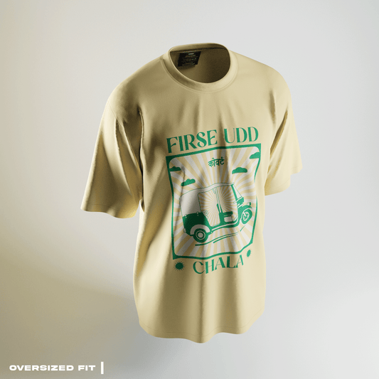 'Firse Udd Chala' Oversized T-shirt - Covert