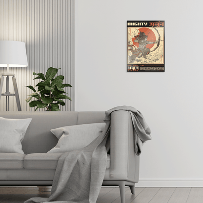 Gandivdhari Arjun Metal Poster Covert