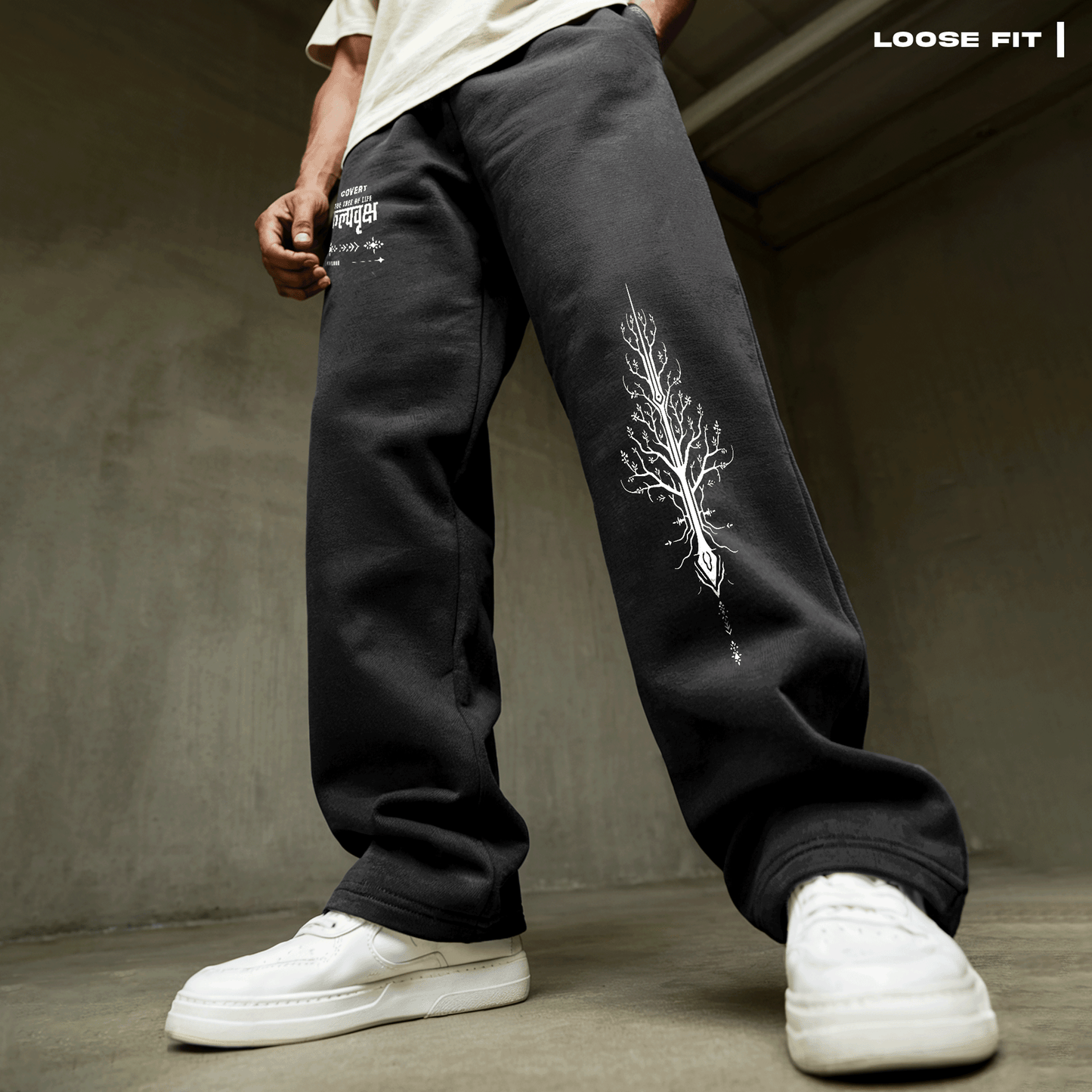 Kalpavriksha Korean Sweatpants Covert