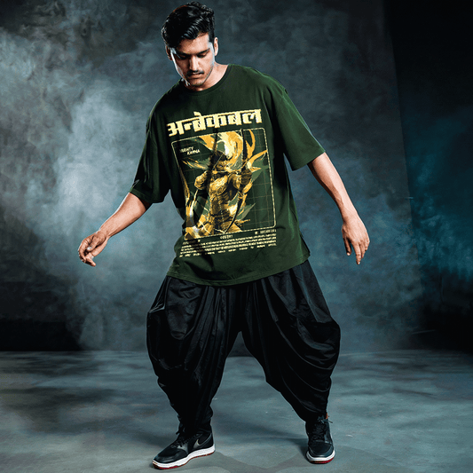 Karna: The Unbroken Warrior Oversized T-shirt