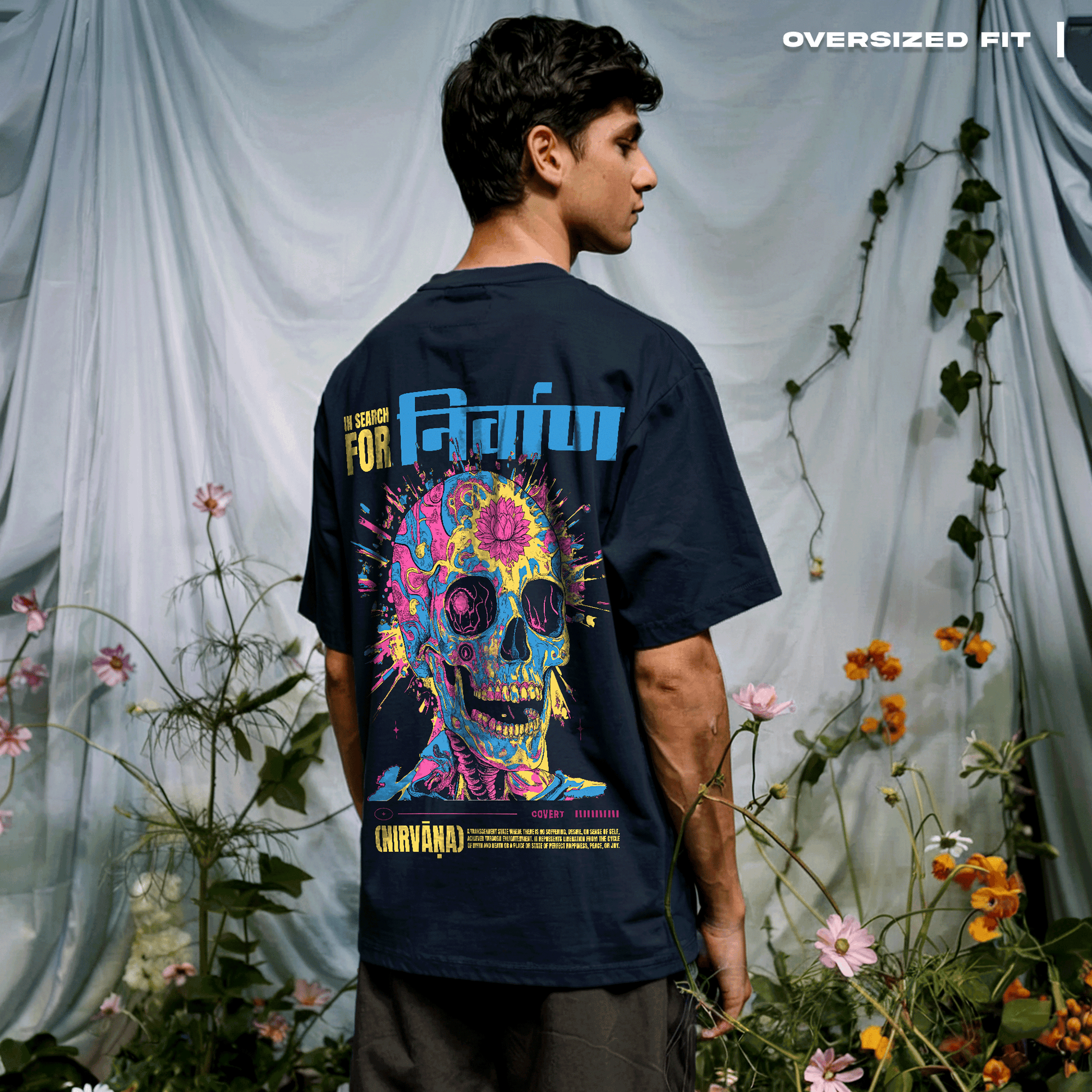 In Search for Nirvana Oversized T-shirt