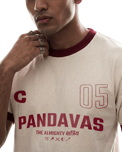 Pandava Varsity T-shirt Covert
