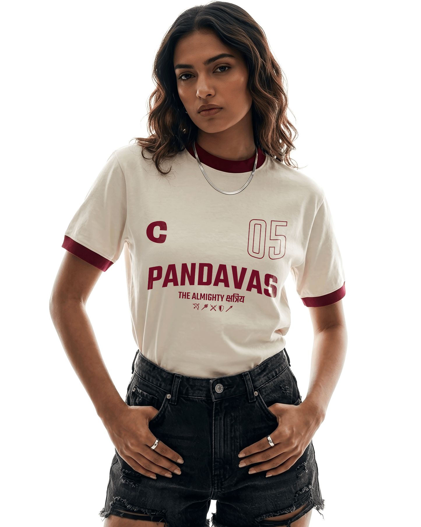Pandava Varsity T-shirt Covert