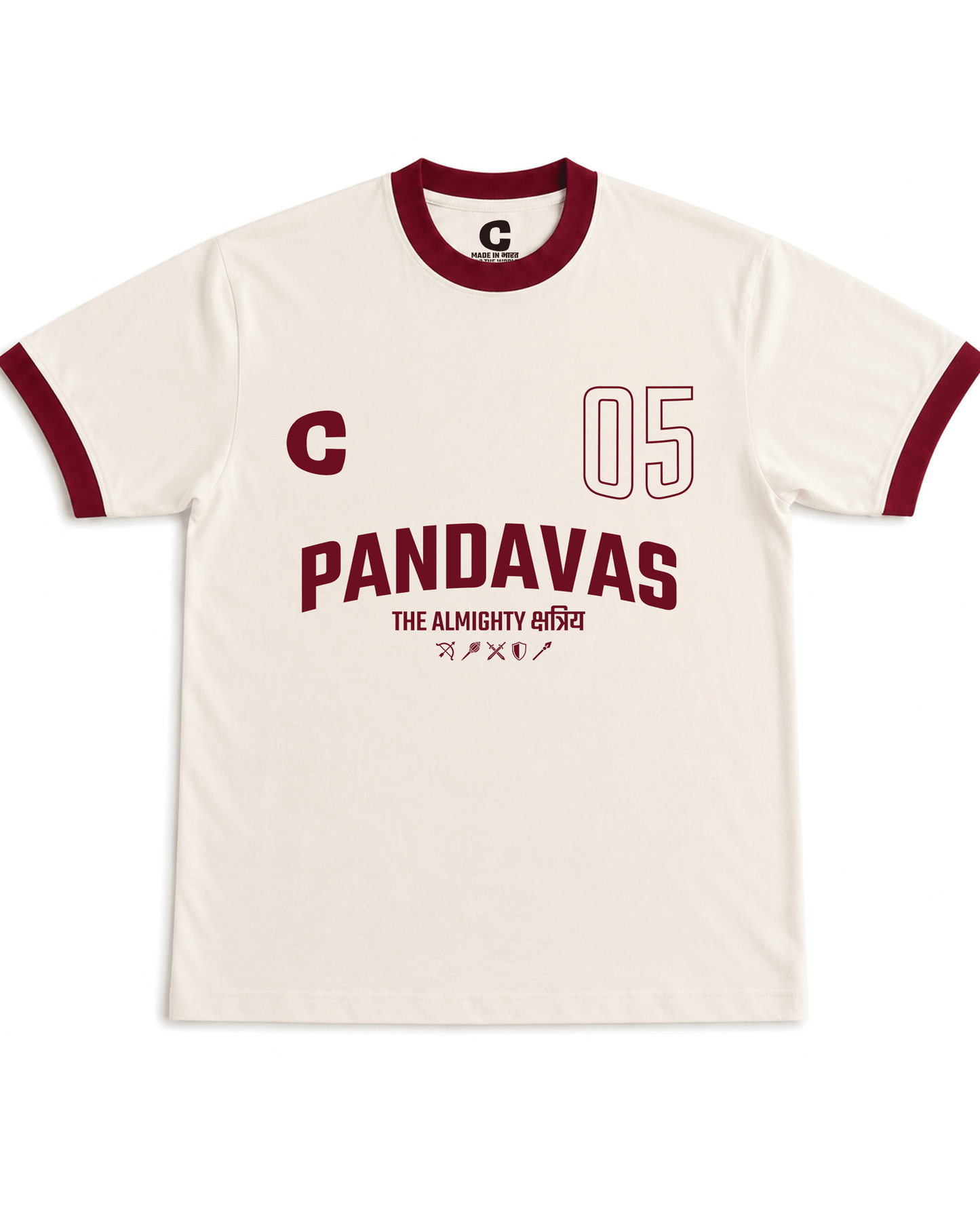 Pandava Varsity T-shirt Covert