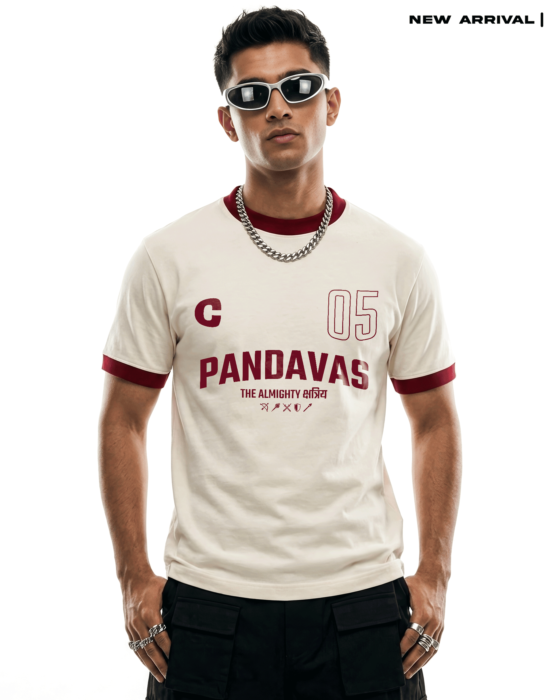 Pandava Varsity T-shirt Covert