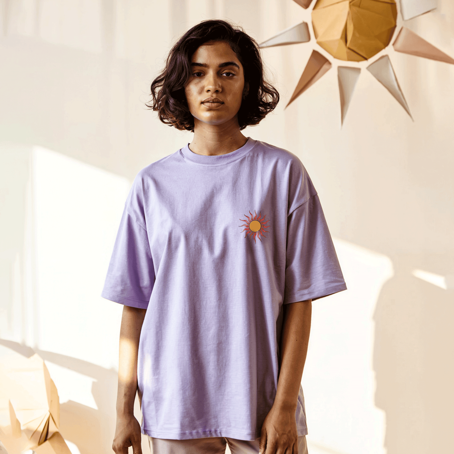 Retro Summer Oversized T-shirt Covert