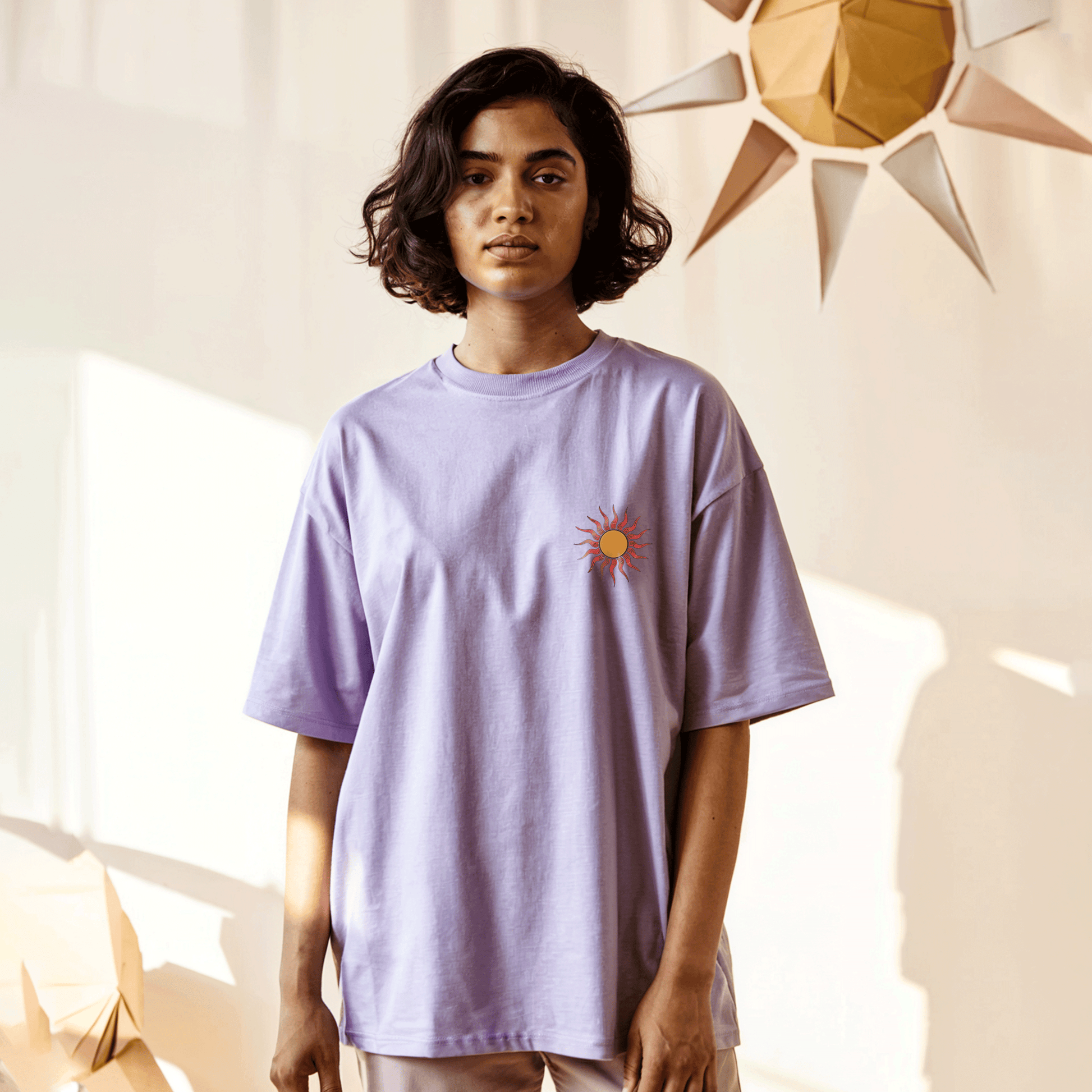 Retro Summer Oversized T-shirt Covert