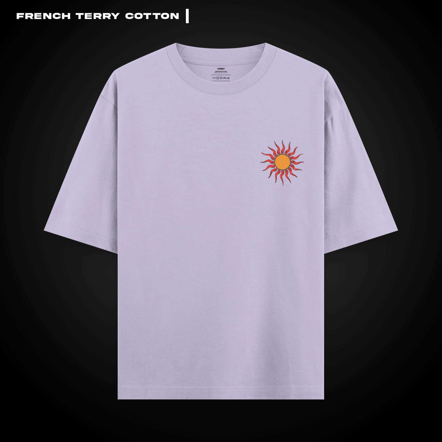 Retro Summer Oversized T-shirt Covert