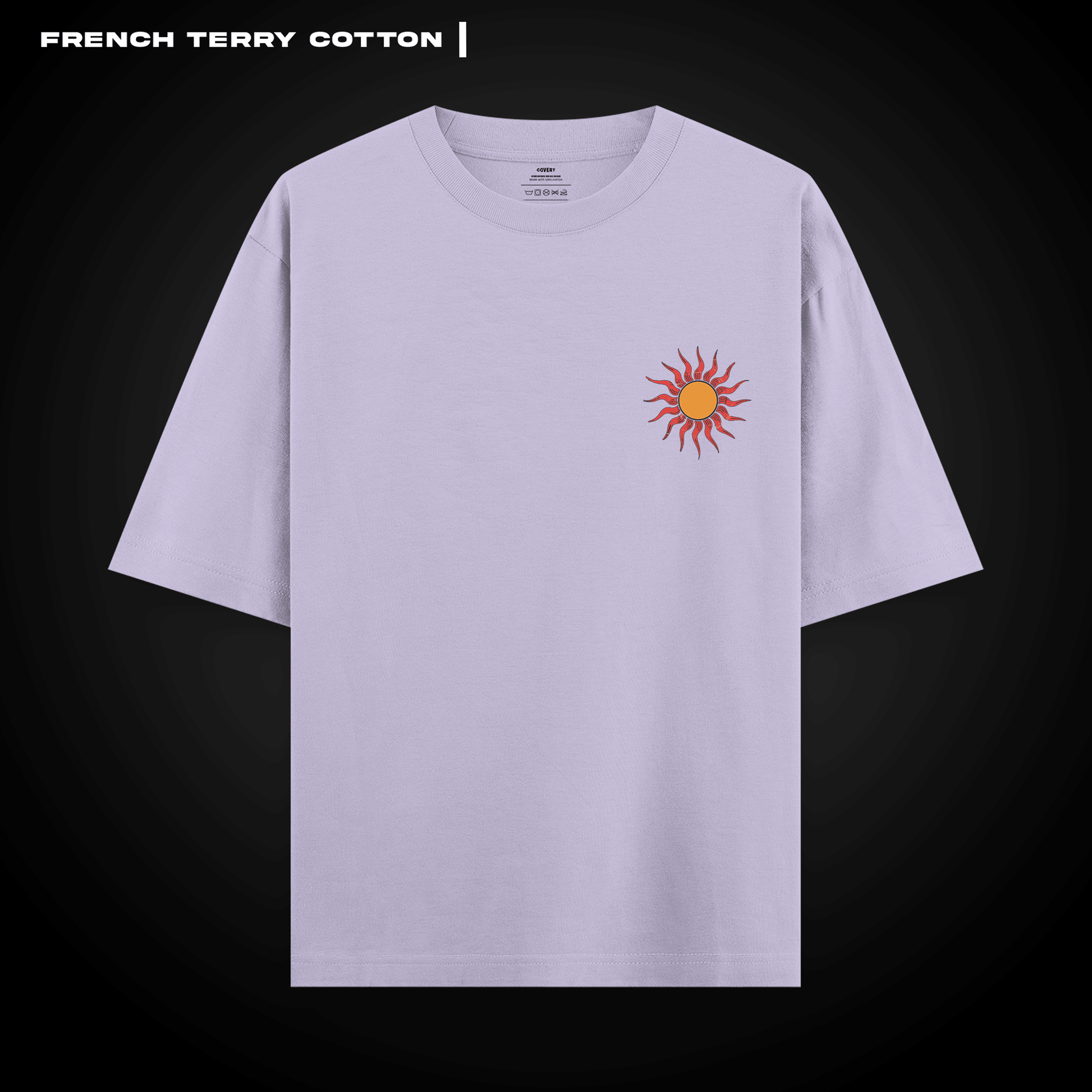 Retro Summer Oversized T-shirt Covert