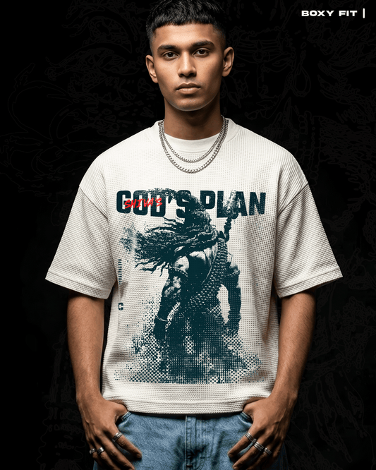 God's Plan Waffle Knit T-shirt