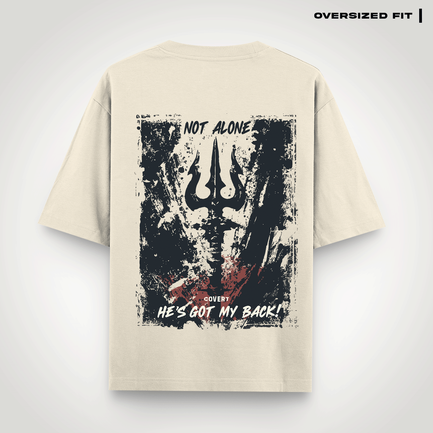 Shiva: He's Got Your Back T-shirt Covert