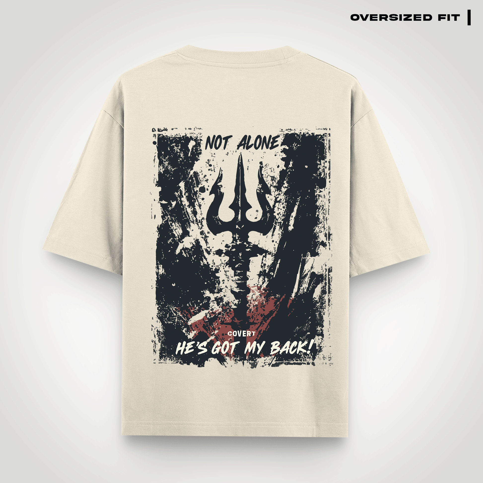 Shiva: He's Got Your Back T-shirt Covert