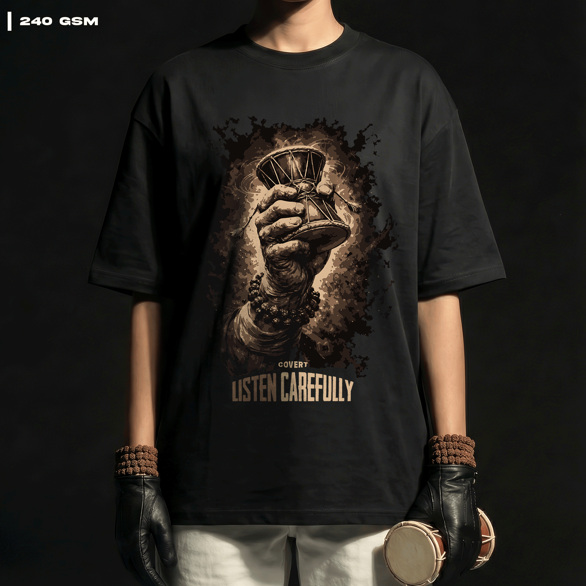 Shiva: Naad T-shirt Covert