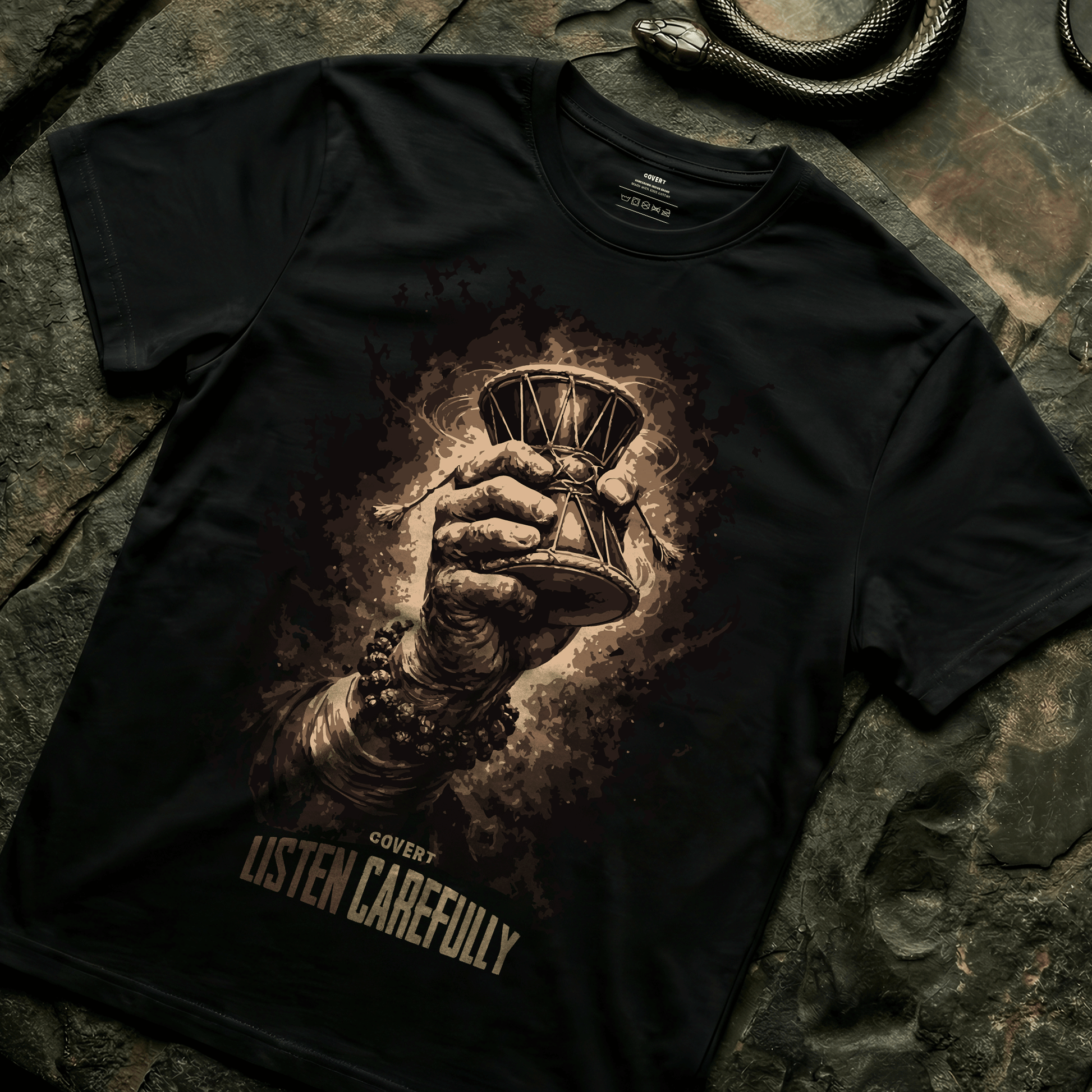 Shiva: Naad T-shirt Covert