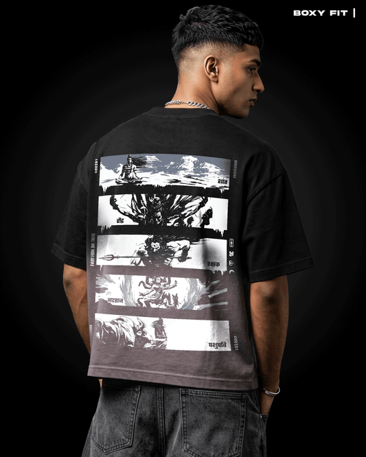 Forms Of Shiva (Ombre T-shirt)