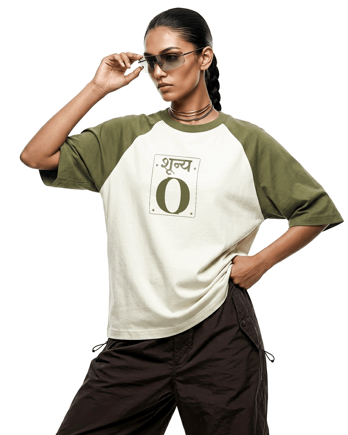 Shoonya Raglan T-shirt Covert