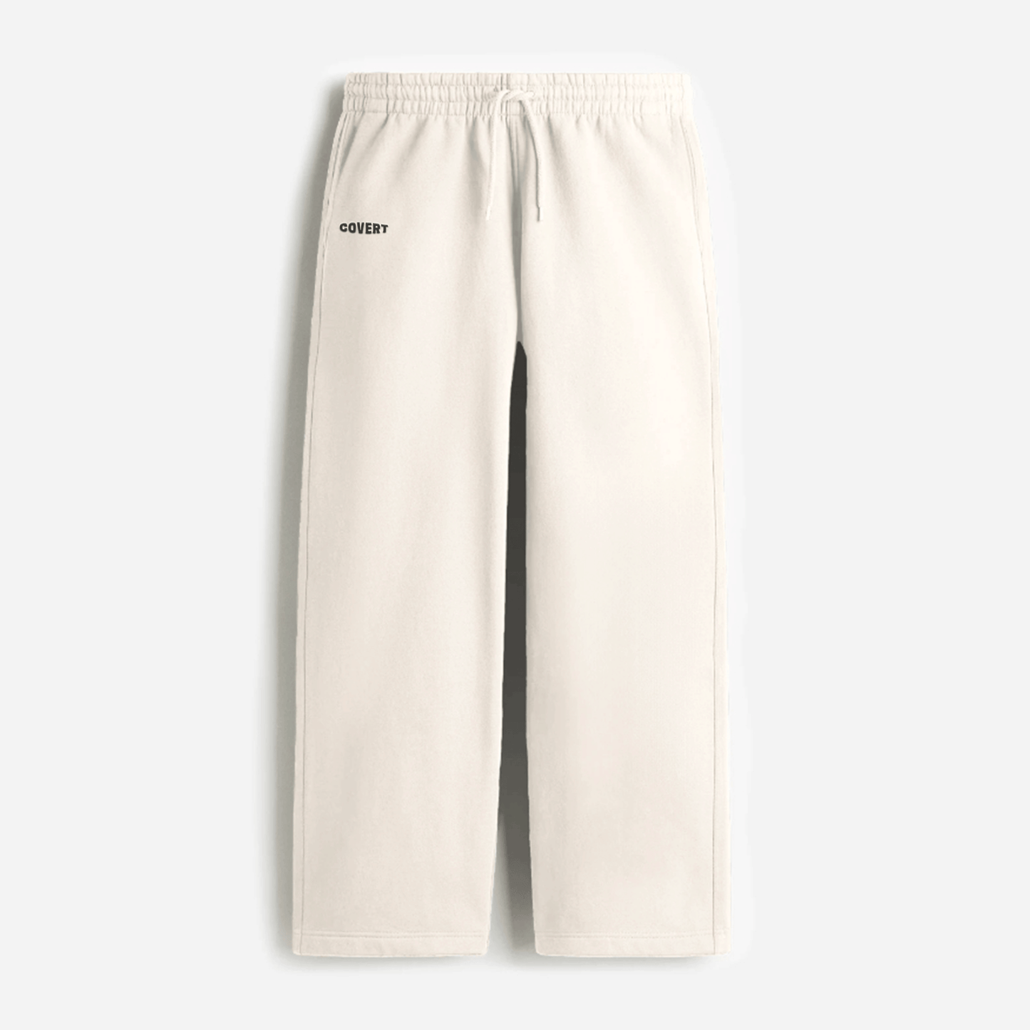 Solids: Off-white Korean Sweatpants Covert