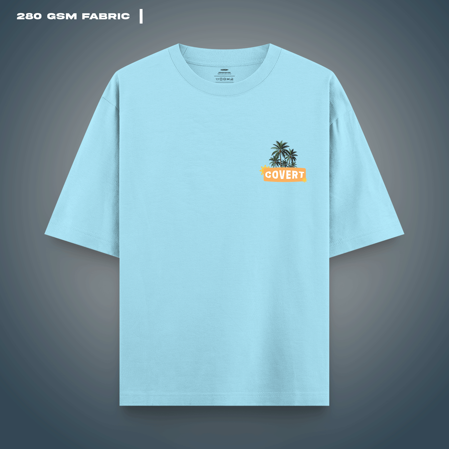 Summer Vacation Oversized T-shirt Covert