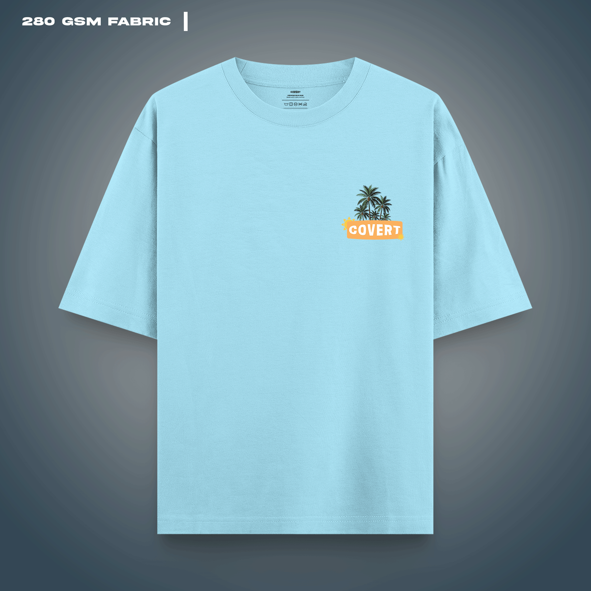 Summer Vacation Oversized T-shirt Covert