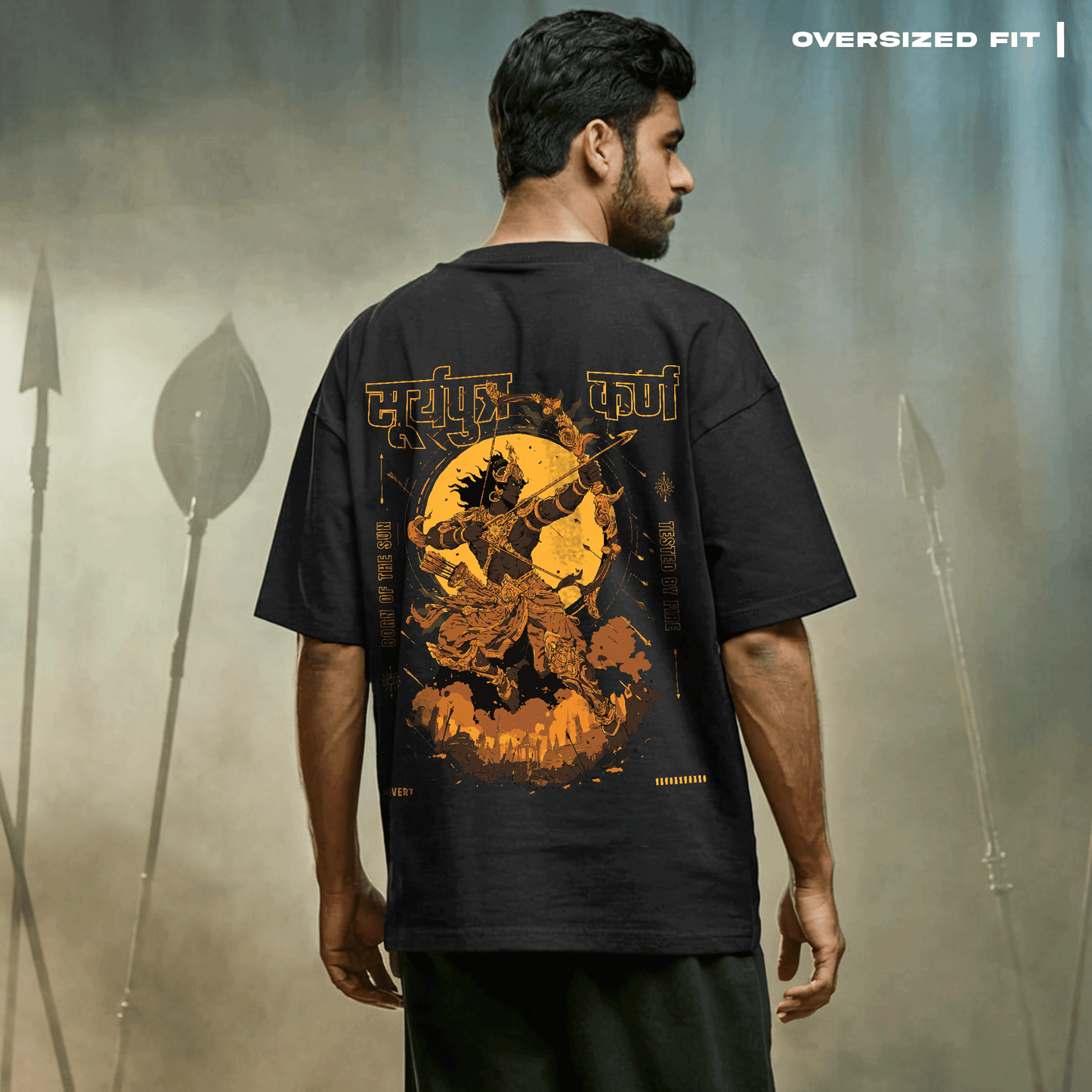 Suryaputra: Karna Oversized T-Shirt Covert
