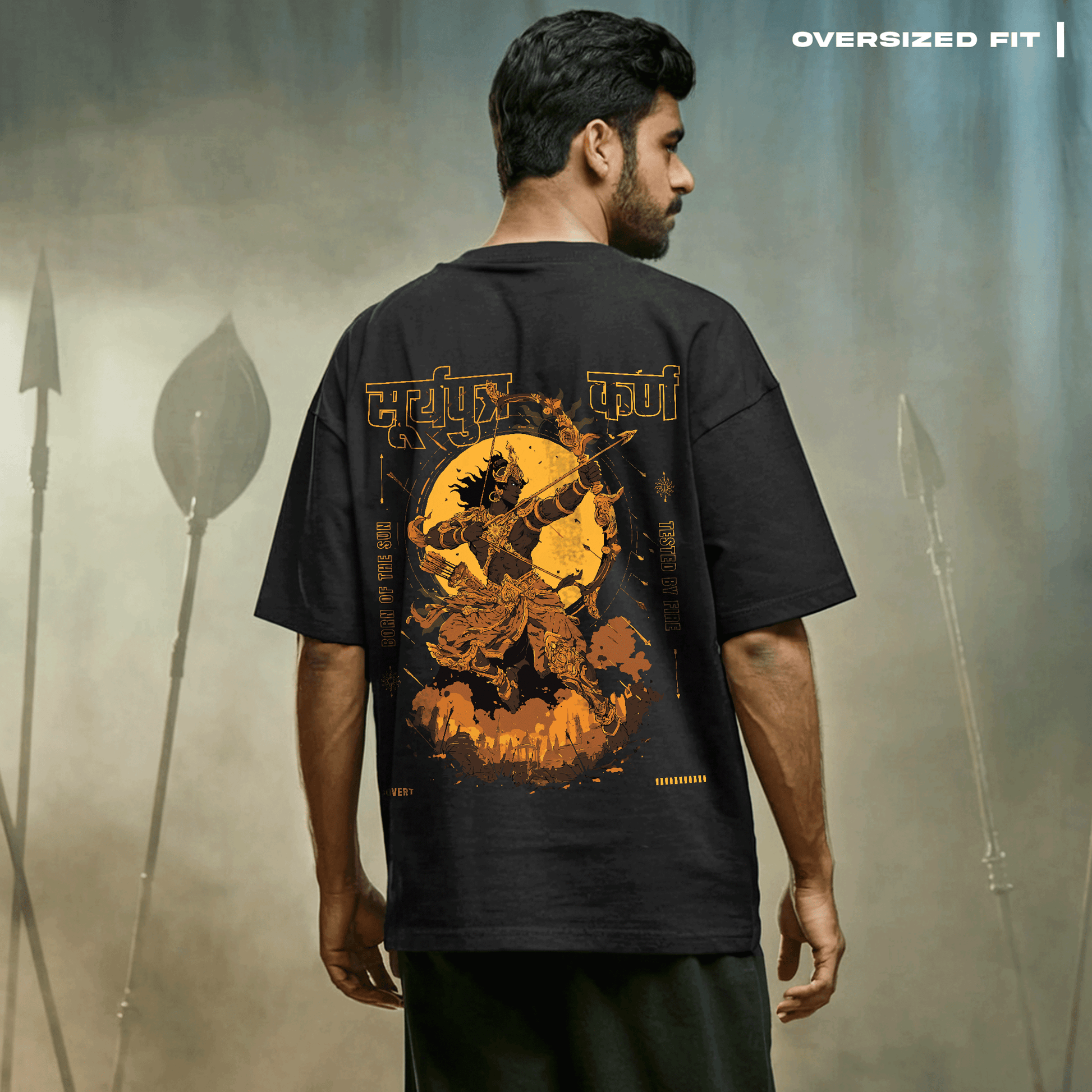Suryaputra: Karna Oversized T-Shirt Covert