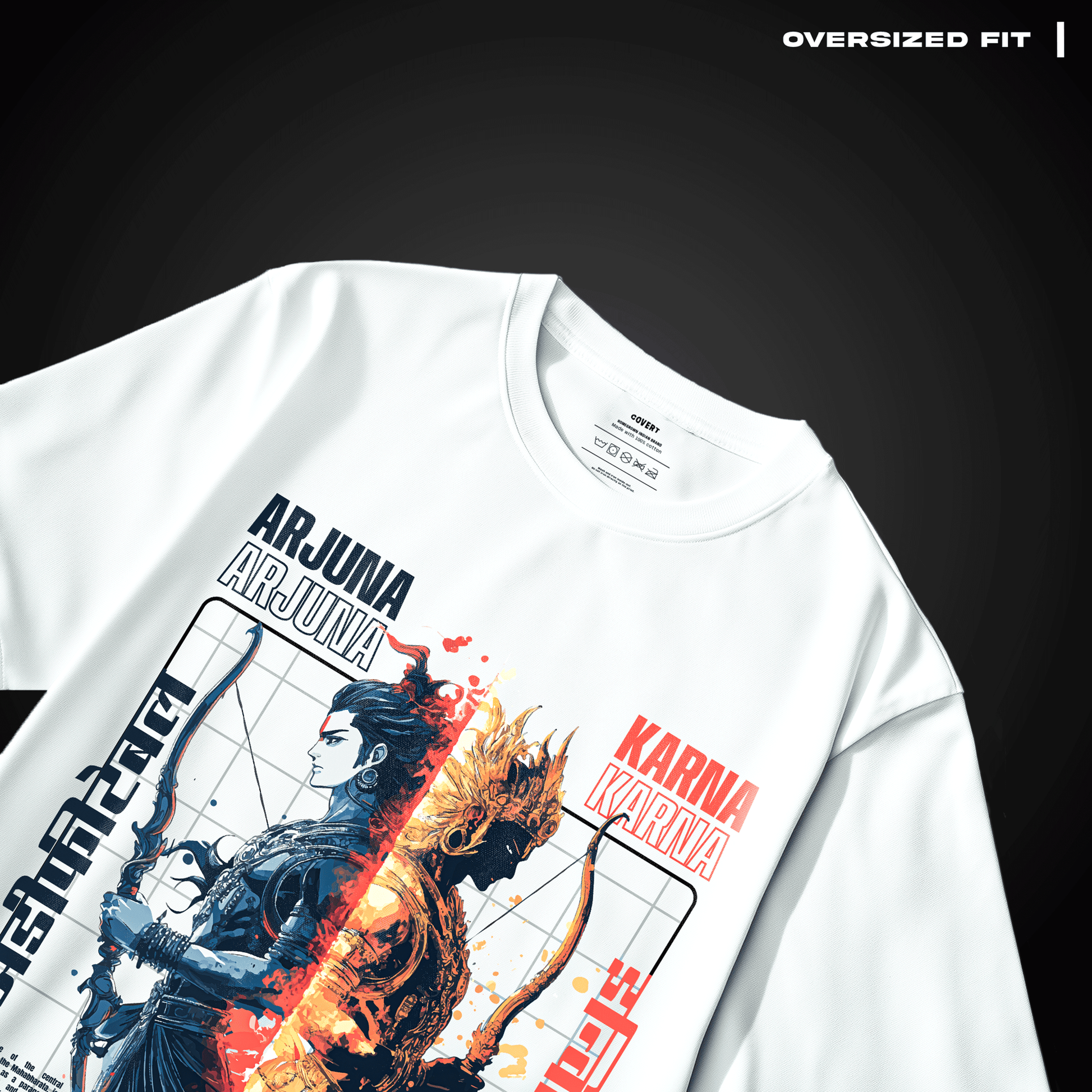 The Mighty Archers Oversized T-shirt - Covert