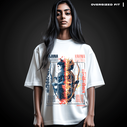 The Mighty Archers Oversized T-shirt - Covert