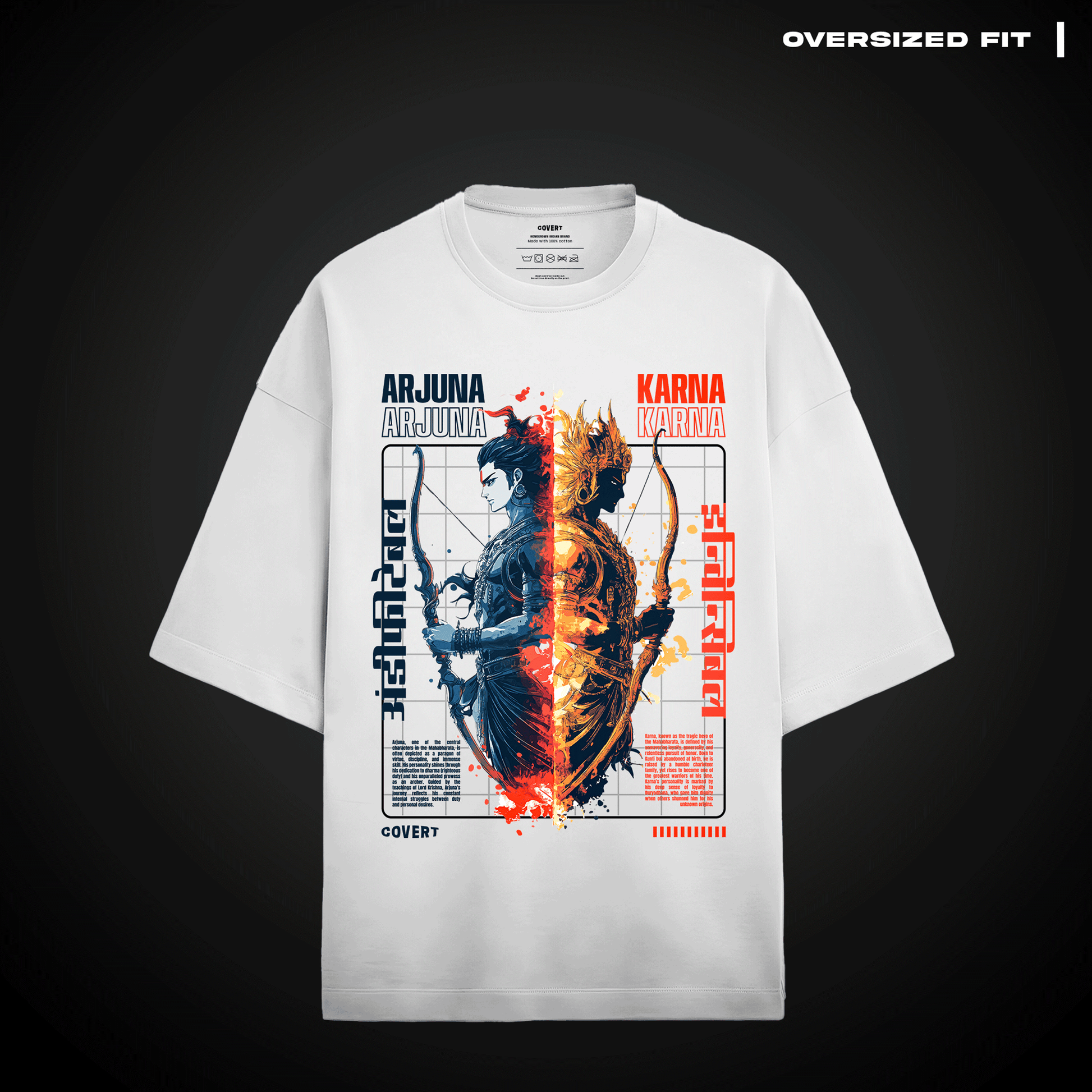 The Mighty Archers Oversized T-shirt - Covert
