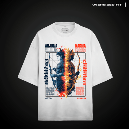 The Mighty Archers Oversized T-shirt - Covert