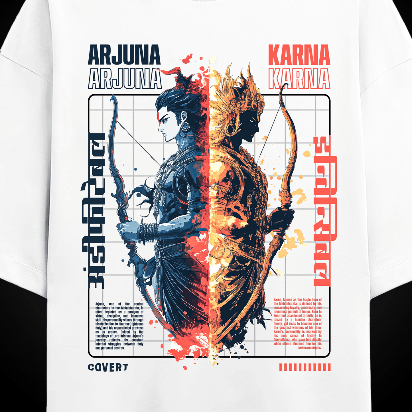 The Mighty Archers Oversized T-shirt - Covert