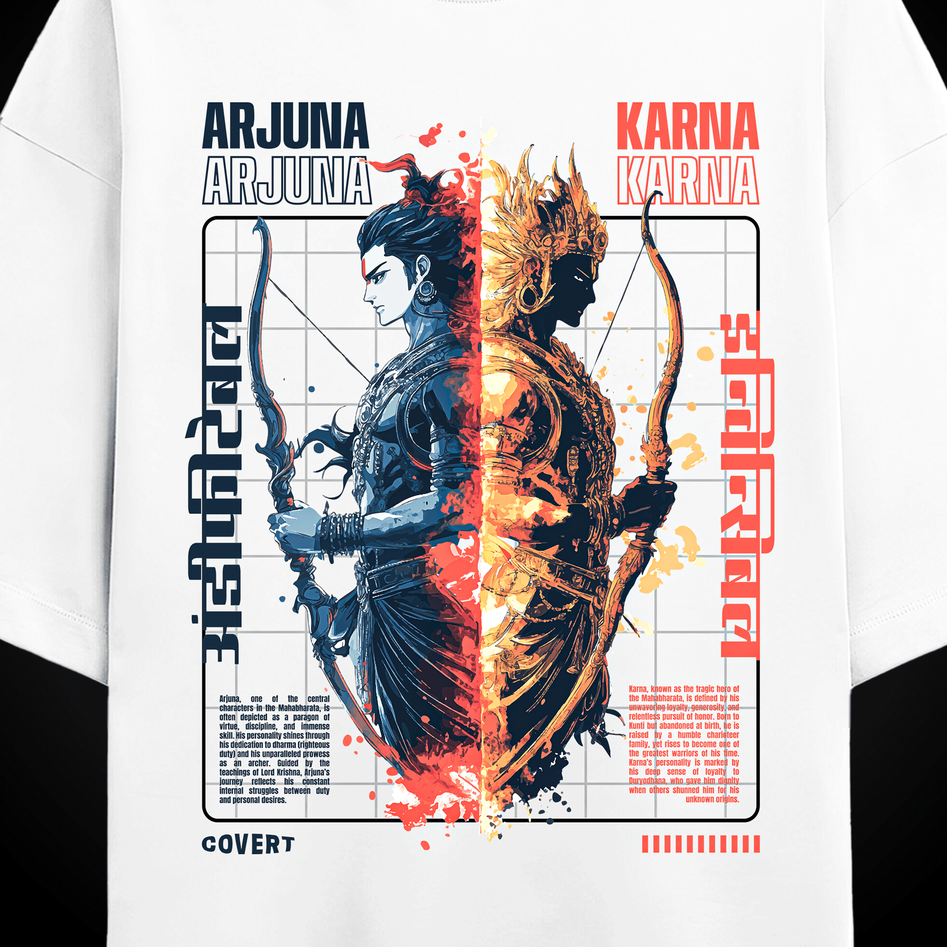 The Mighty Archers Oversized T-shirt - Covert