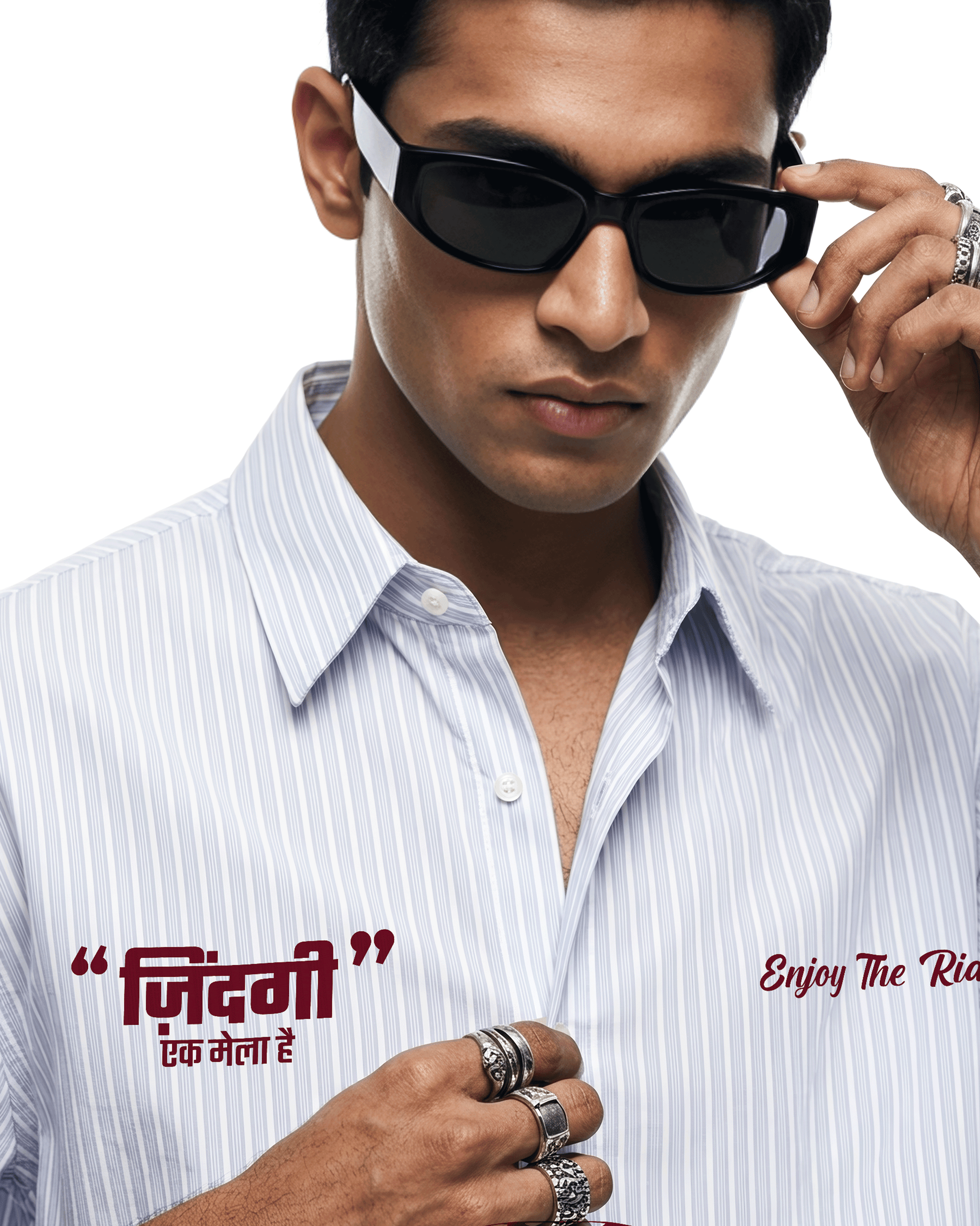 Zindagi Ek Mela Shirt Covert
